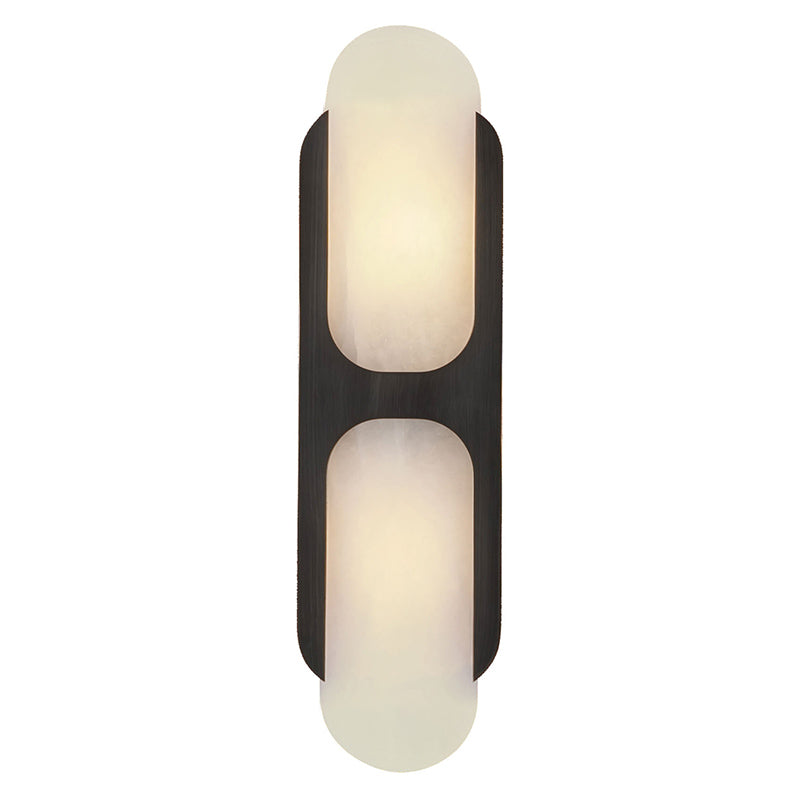 Lylaearis Albasten Wandlamp - 50cm Zwart