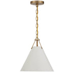 Itale Metalen Hanglamp - Wit