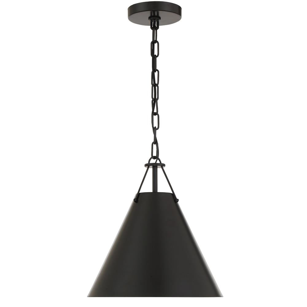 Itale Metalen Hanglamp - Zwart