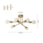 Vallin Moderne Messinglamp