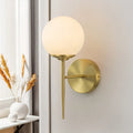 Aether Glazen Bol Wandlamp