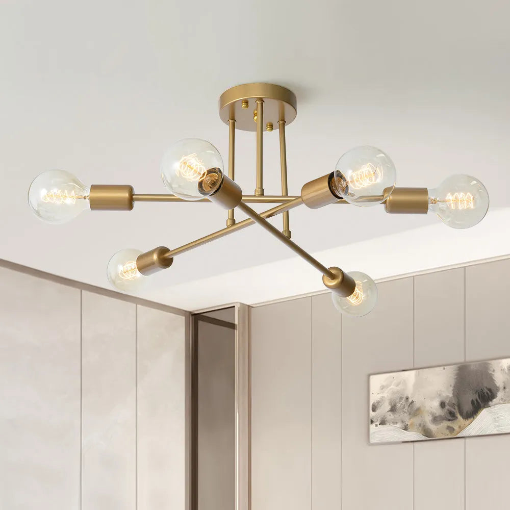 Vallin Moderne Messinglamp