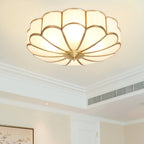 Viraean Messing Bloem Plafondlamp