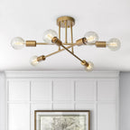 Vallin Moderne Messinglamp