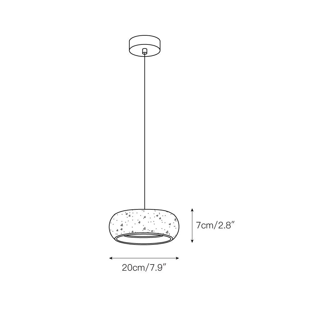 Eurvaran Travertin Hanglamp
