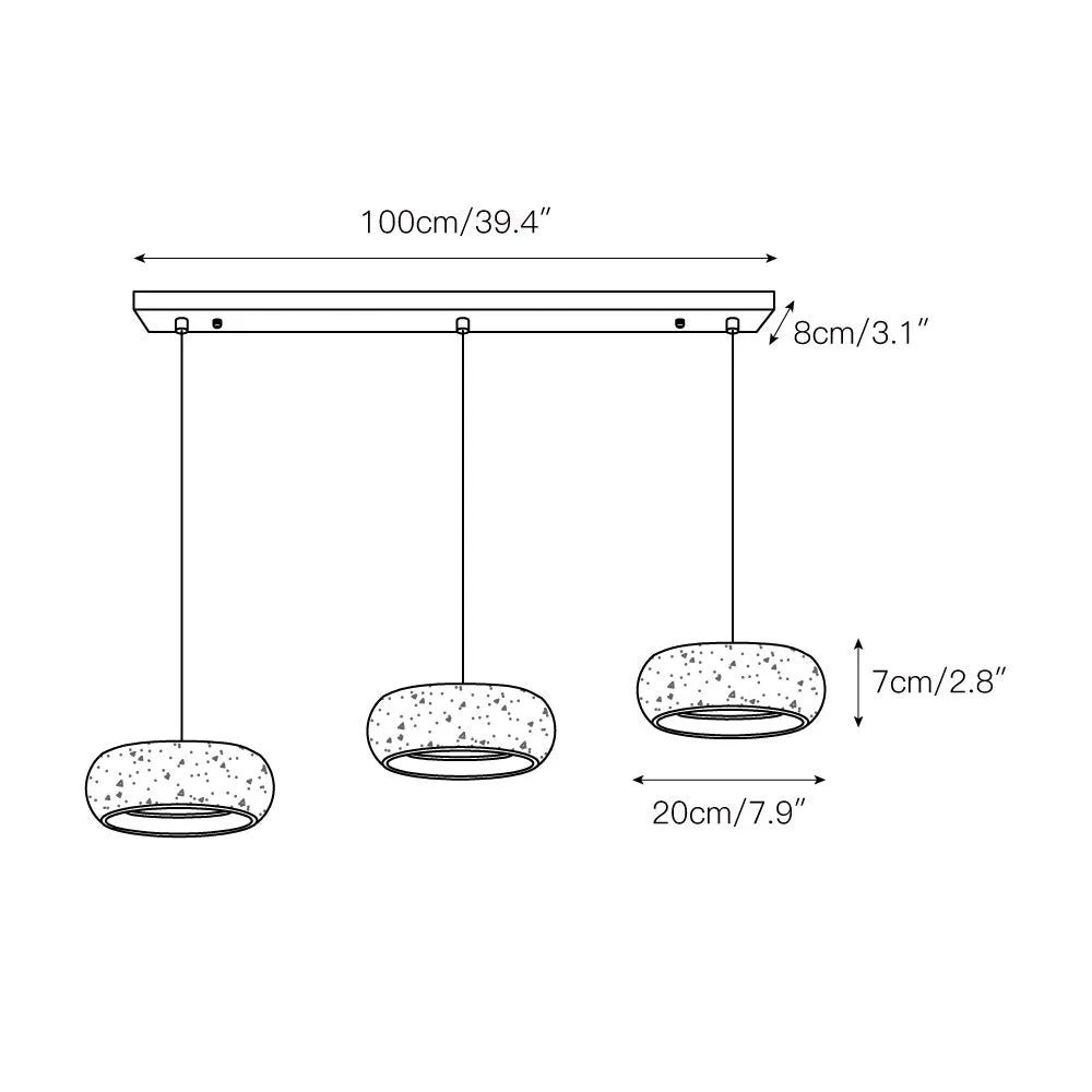 Eurvaran Travertin Hanglamp