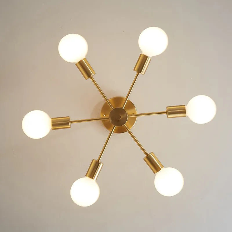 Blikuvo Messing Sputnik Lamp