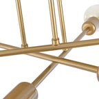Vallin Moderne Messinglamp