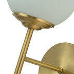 Aether Glazen Bol Wandlamp